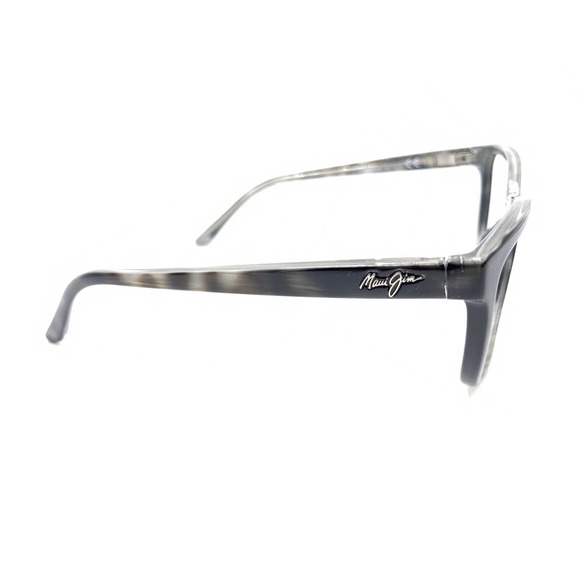 Maui Jim Honi MJ 758-11S Gray Tortoise Cat Eye Sunglasses Frames 54-18 140 Italy - Picture 4 of 12